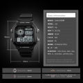 SKMEI 1299 Classic Resin Strap Digital Sport Watch